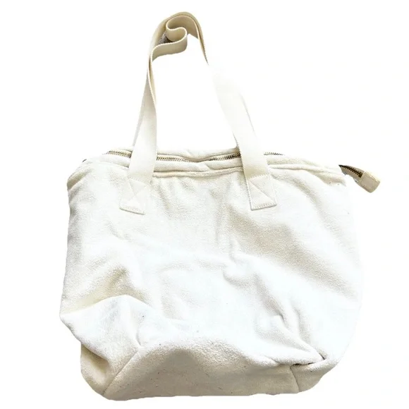 Stoney Clover Lane Bucket/Tote/Shoulder Bag Terry Cloth Trendy Functional - Picture 1 of 7